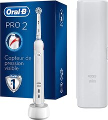 Oral-B Pro 2 2500 White цена и информация | Электрические зубные щетки | pigu.lt