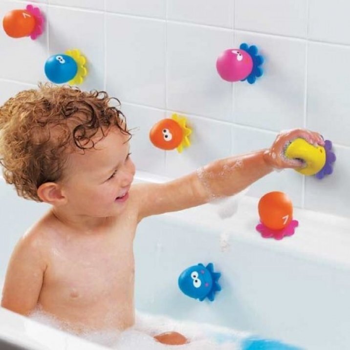 Žaislas voniai Tomy Aštuonkojų šeimynėlė kaina ir informacija | Žaislai kūdikiams | pigu.lt