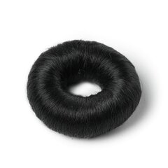 Apvalus volelis šukuosenai, black, L dydis kaina ir informacija | Plaukų aksesuarai | pigu.lt