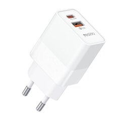 Зарядка Yesido 20W PD Quick Charge PPS Protocol цена и информация | Зарядные устройства для телефонов | pigu.lt