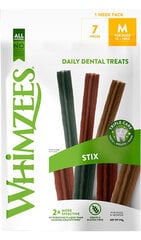 WHIMZEES 1 Week Pack Stix Dog Chew Toothbrush M - 7 pcs. цена и информация | Лакомства для собак | pigu.lt