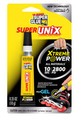 Momentiniai klijai Super Glue Superunix Strong 10, 10g kaina ir informacija | Klijai | pigu.lt