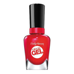 Sally Hansen Miracle Gel nr 430, 14.7ml, 444 Off With Her Red! цена и информация | Лаки, укрепители для ногтей | pigu.lt