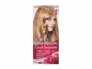 GARNIER Color Sensational Intense Permanent Colour Cream  8.0 Zářivá světlá blond цена и информация | Краска для волос | pigu.lt