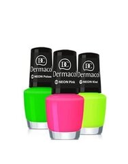 Neoninis nagų lakas Dermacol Neon 30 Neon Coral, 5 ml цена и информация | Лаки, укрепители для ногтей | pigu.lt