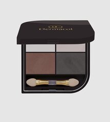 Akių šešėlių paletė Quatro Dermacol Eyeshadow 03, 8 g kaina ir informacija | Akių šešėliai, pieštukai, blakstienų tušai, serumai | pigu.lt