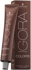 Plaukų dažai Schwarzkopf Professional Igora Color 10, 60 ml, 7-5 kaina ir informacija | Plaukų dažai | pigu.lt