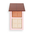 Палетка для контуров лица I Heart Makeup Chocolate Light, Light