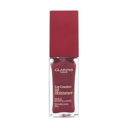 Lūpų dažai Clarins Lip Comfort Oil Shimmer 07 Red Hot, 7 ml kaina ir informacija | Lūpų dažai, blizgiai, balzamai, vazelinai | pigu.lt