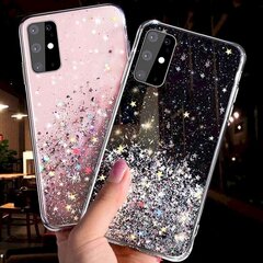 Fusion glue glitter силиконовый чехол для Apple iPhone 13 Pro Max черный цена и информация | Чехлы для телефонов | pigu.lt