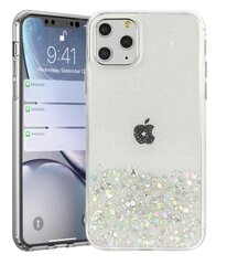 Fusion glue glitter силиконовый чехол для Apple iPhone 13 Pro прозрачный цена и информация | Чехлы для телефонов | pigu.lt