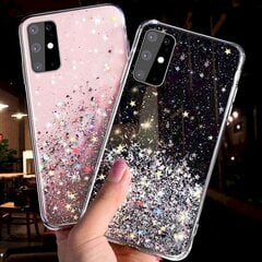 Fusion glue glitter силиконовый чехол для Apple iPhone 13 черный цена и информация | Чехлы для телефонов | pigu.lt