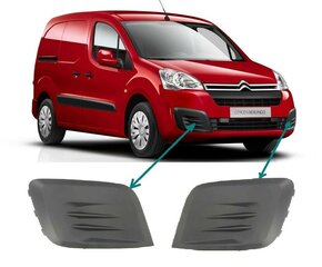 Priekinių priešrūkinių grotelių komplektas tinkantis Citroen Berlingo Peugeot Partner 2016-2018 kaina ir informacija | Automobilių grotelės | pigu.lt