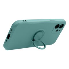 Dėklas telefonui SILICONE RING skirtas iPhone 13 Pro Max, žalia kaina ir informacija | Telefono dėklai | pigu.lt