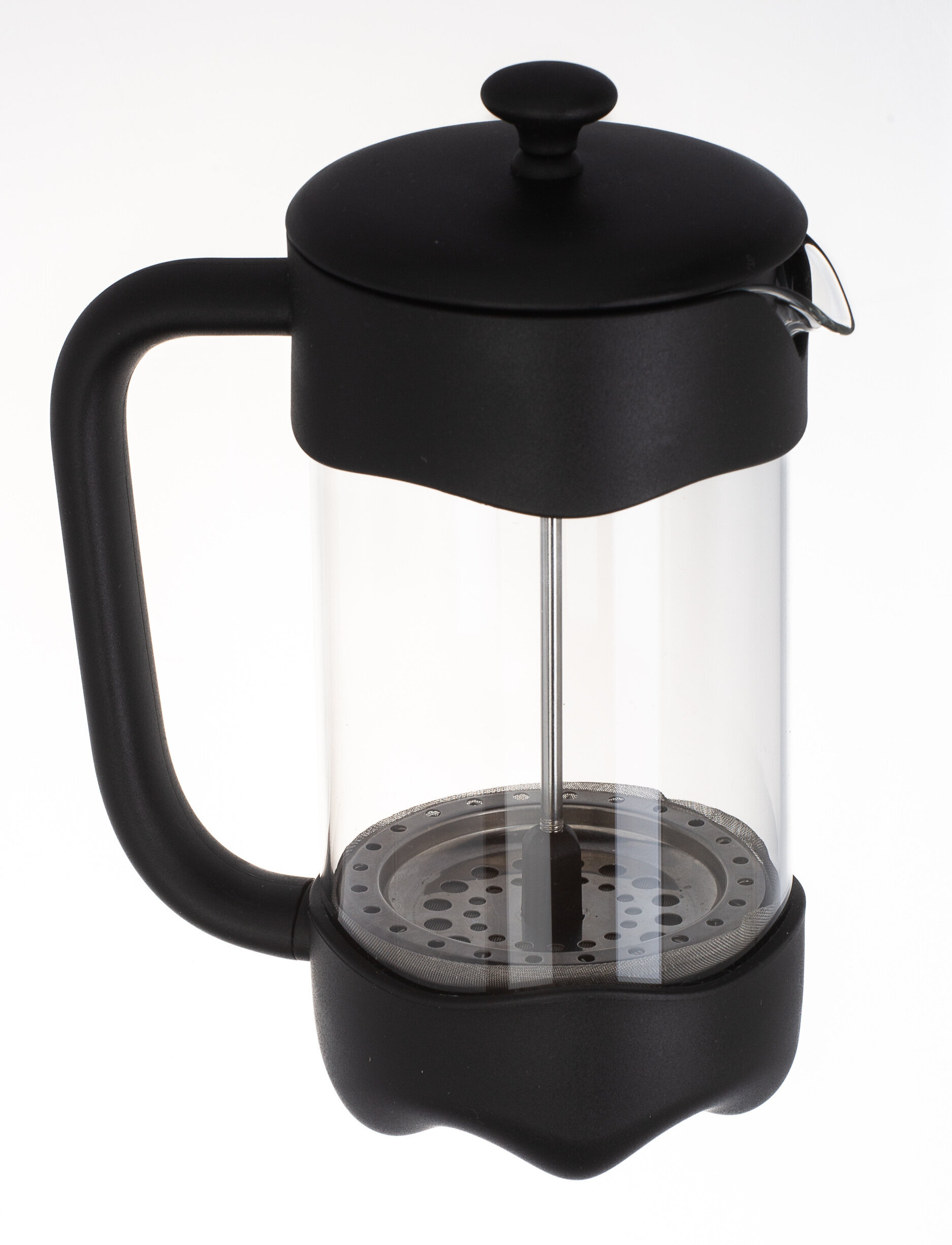 Nuspaudžiamas virdulys kavinukas su filtru French press, 600 ml kaina |  pigu.lt