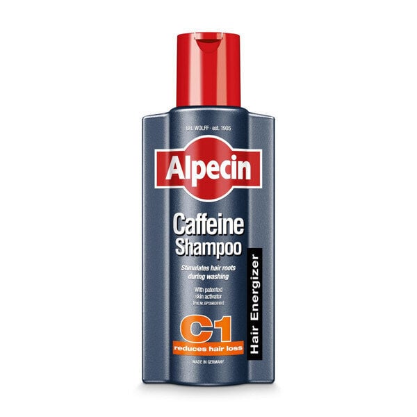 Alpecin C1 šampūnas su kofeinu nuo plaukų slinkimo 375ml kaina ir informacija | Šampūnai | pigu.lt