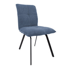 Kėdė EDDY, pilkšvai mėlyna kaina ir informacija | Virtuvės ir valgomojo kėdės | pigu.lt