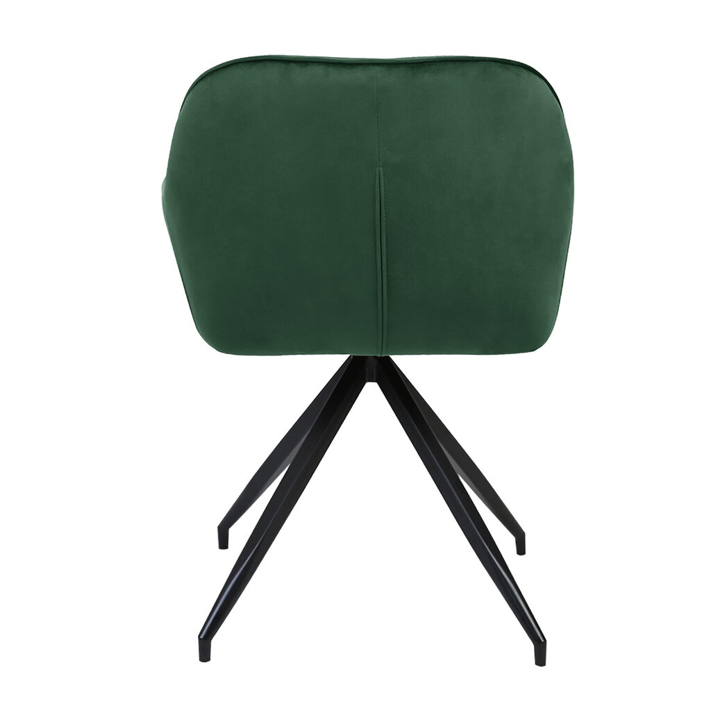 Kėdė BRIT, tamsiai žalia kaina ir informacija | Virtuvės ir valgomojo kėdės | pigu.lt