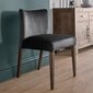 Valgomojo kėdė Turin, tamsiai pilkos spalvos kaina ir informacija | Virtuvės ir valgomojo kėdės | pigu.lt