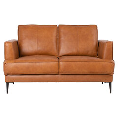 Sofa Home4You Leo, šviesiai ruda kaina ir informacija | Sofos | pigu.lt