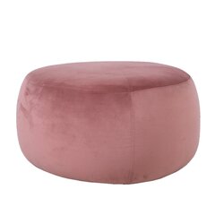 Тумба Umi 66x66xH36cm, розовый бархат цена и информация | Кресла-мешки и пуфы | pigu.lt