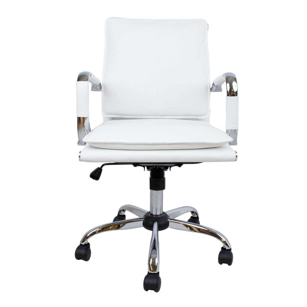 Biuro kėdė Home4You Ultra 2, balta kaina ir informacija | Biuro kėdės | pigu.lt