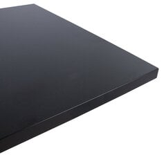 Столешница ERGO 140x80 см, черная цена и информация | Столешницы | pigu.lt