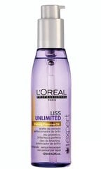 Масло для непослушных волос L'Oreal Professionnel Paris Serie Expert Liss Unlimited 125 мл цена и информация | Средства для укрепления волос | pigu.lt