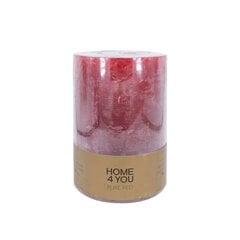 Свеча PURE RED, D10xH15см, красная (без запаха) цена и информация | Подсвечники, свечи | pigu.lt