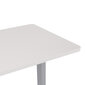 Reguliuojamo aukščio elektrinis stalas su 2 varikliais Home4You Ergo, 140x70 cm, baltas kaina ir informacija | Kompiuteriniai, rašomieji stalai | pigu.lt