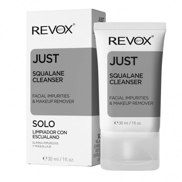 Veido prausiklis Squalane Revox Just Face Wash, 30 ml цена и информация | Veido prausikliai, valikliai | pigu.lt