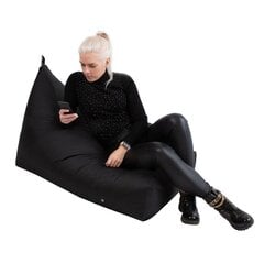 Кресло-мешок Mr. Big, 130x80x20/70 см, черный цвет цена и информация | Кресла-мешки и пуфы | pigu.lt