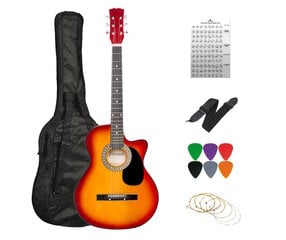Акустическая гитара A-10 цена и информация | Гитары | pigu.lt