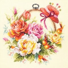 Siuvinėjimo rinkinys Magic Needle "Roses for Needlewoman" 100-122 kaina ir informacija | Siuvinėjimo priemonės | pigu.lt