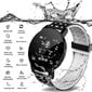 iWear M9 Black/Red kaina ir informacija | Išmanieji laikrodžiai (smartwatch) | pigu.lt