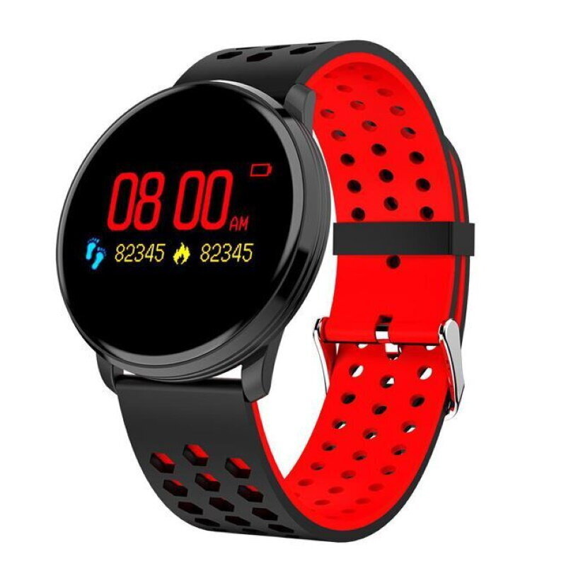 iWear M9 Black/Red kaina ir informacija | Išmanieji laikrodžiai (smartwatch) | pigu.lt