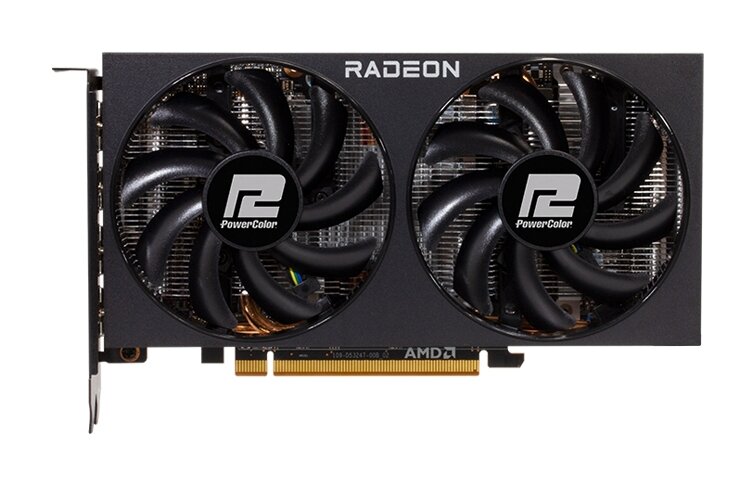 PowerColor Fighter RX 6600XT AMD Radeon RX 6600 XT 8 GB GDDR6 kaina ir informacija | Vaizdo plokštės (GPU) | pigu.lt