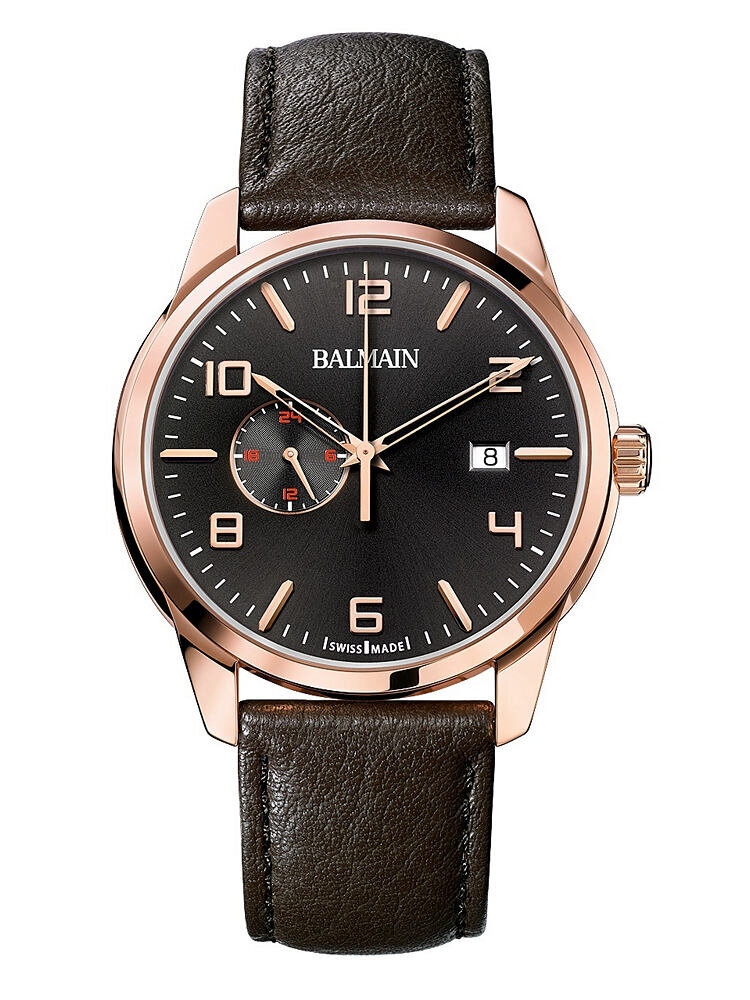 Vyriškas laikrodis Balmain Madrigal GMT 24H B1489.52.64 kaina ir informacija | Vyriški laikrodžiai | pigu.lt