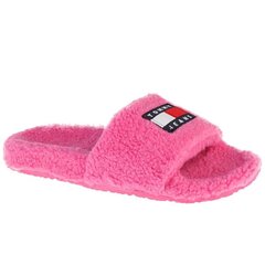 Женские тапочки Tommy Hilfiger Flag Pool Slide W EN0EN01602VTC, розовые цена и информация | Комнатные тапки женские | pigu.lt