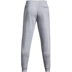 Мужские спортивные штаны Under Armor Rival Fleece Jogger M 1357 128 011, серые цена и информация | Мужская спортивная одежда | pigu.lt