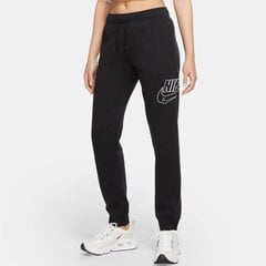 Sportinės kelnės moterims Nike Sportswear Fleece Joggers W DD5842 010, juodos kaina ir informacija | Sportinė apranga moterims | pigu.lt