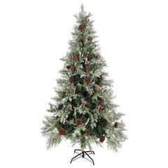 Kalėdų eglutė su kankorėžiais, 225 cm цена и информация | Искусственные елки | pigu.lt