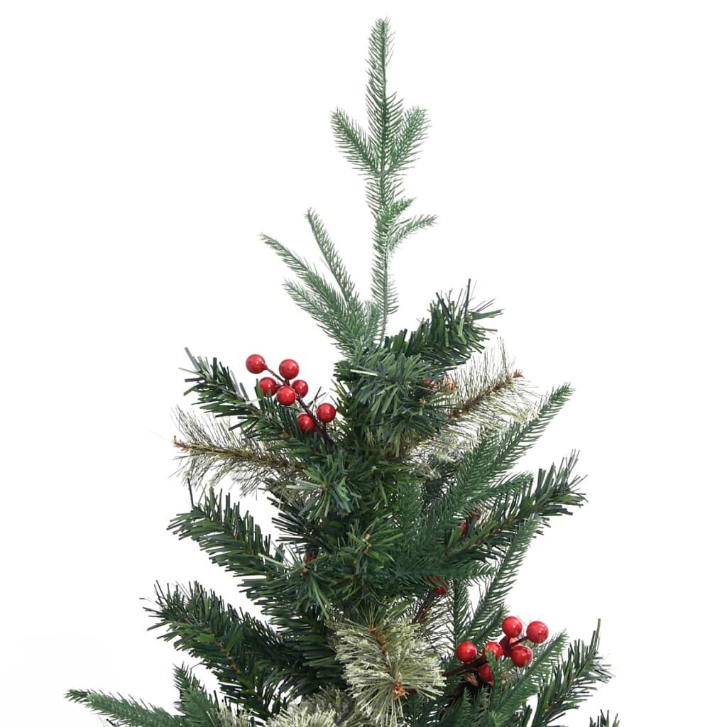 Kalėdų eglutė su pušies kankorėžiais, 195 cm цена и информация | Eglutės, vainikai, stovai | pigu.lt
