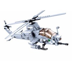 Конструктор Sluban Attack helicopter, 482 шт, 6+ цена и информация | Конструкторы и кубики | pigu.lt