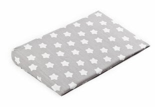 Pleištinis pagalvių užvalkalas Sensillo, 60 x 38 cm, pilkos žvaigždės kaina ir informacija | Vežimėlių priedai | pigu.lt