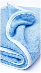 Minkštas vonios rankšluostis Sensillo Water Friends Hipo, 100x100, mėlynas kaina ir informacija | Maudynių priemonės | pigu.lt