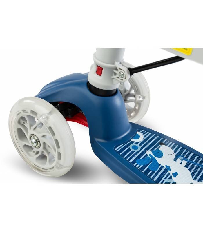 Triratis paspirtukas Toyz Tixi, mėlynas, TOYZ-0410 kaina ir informacija | Paspirtukai | pigu.lt