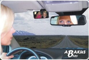 Автомобильное зеркало для наблюдения за ребенком, 11 x 5,5 см. цена и информация | Аксессуары для автокресел | pigu.lt