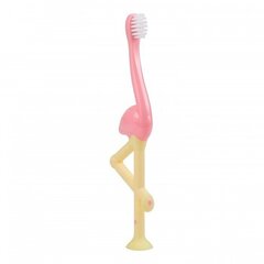Детская зубная щетка Dr. Brown's Фламинго цена и информация | Зубные щетки, пасты | pigu.lt