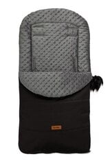 Romper krepšys Sensillo Husky 85 x 40, juoda/tamsiai pilka kaina ir informacija | Vežimėlių priedai | pigu.lt